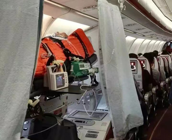 津南区跨国医疗包机、航空担架